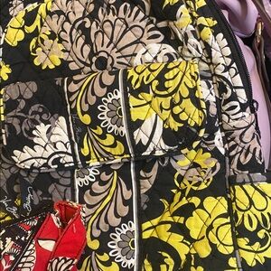 Yellow & Black Vera Bradley Backpack